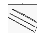 98350L1510 - Wiper &amp; Washer: Wiper Blade for Hyundai Image