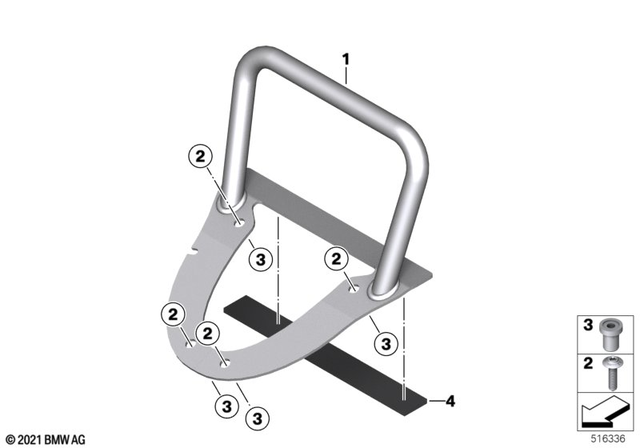 65901697673 - : Navigator Holder for BMW-Motorrad Image