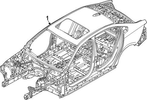 Body Shell for 2025 BMW i5 #0