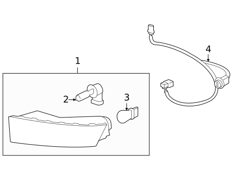 Fog & Signal Lamps for 2012 Cadillac Escalade #0