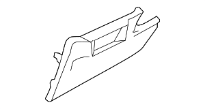 LC5Z7804459AB - : Lower Cover for Lincoln: Aviator Image