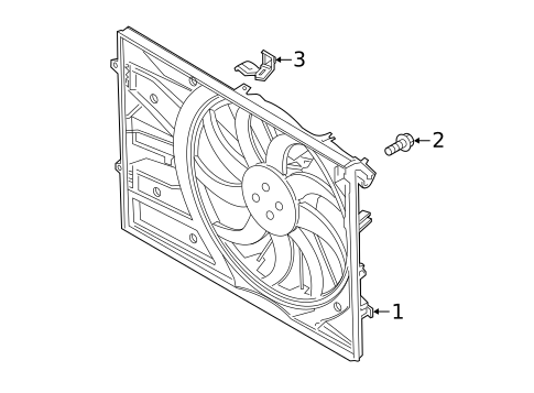 Cooling Fan for 2020 Hyundai Santa Fe #0