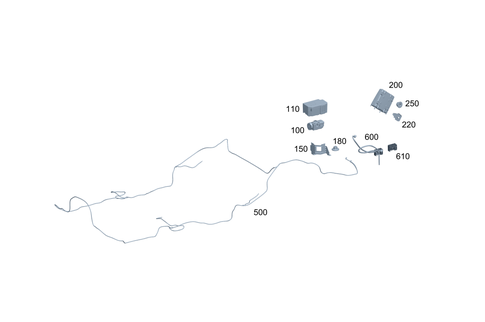 Vacuum System for 2022 Mercedes-Benz S580 #0