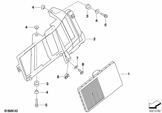 61358394839 - General Electrical System: Central Chassis Electronics - 17-07-500 for BMW-Motorrad Image