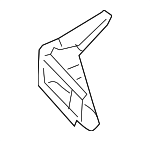 8H0803632 - Body: Fender Rail Reinforcement for Audi: A4, A4 Quattro, RS4, S4 Image