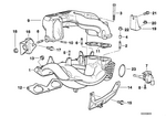 7119901683 - Engine: Hex Bolt with Washer for BMW Image
