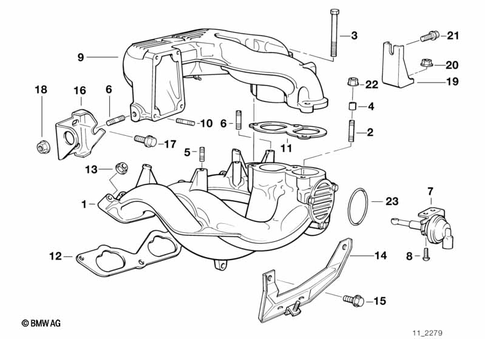 Intake Manifold for 1992 BMW 318i #0
