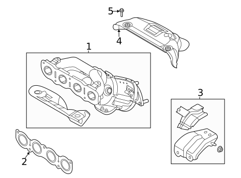 Exhaust Manifold for 2021 Hyundai Venue #0