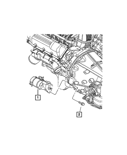 Starters for 2006 Dodge Durango #1