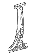 610370E080 - Body: Center Pillar Reinforced for Toyota Image