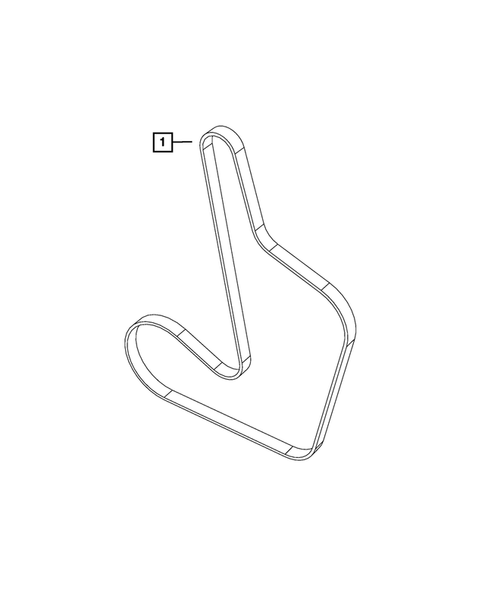 Drive Belts for 2018 Dodge Grand Caravan #0