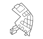51119881246 - Body: Bumper Guide for BMW Image