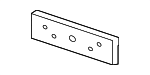 51139854025 - Body: License Plate Bracket for BMW Image
