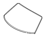 992845011CJ - Body: Windshield for Porsche Image