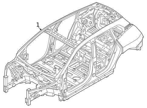 Body Shell for 2022 BMW iX #0