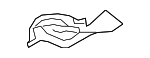 51487328442 - Body: Floor Pan Heat Shield for BMW Image