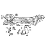 68535971AC - High Voltage Powertrain Systems: Motor Mount Isolator for Mopar Image