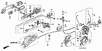 90103S7S003 - Body/Air Conditioning: SCREW, FLAT (6X18.5) for Acura Image