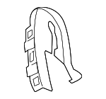 C243882E102 - Body: Hinge Cover for Mazda Image