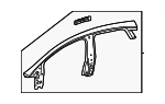 2976304201 - Body: Roof Rail for Mercedes-Benz Image