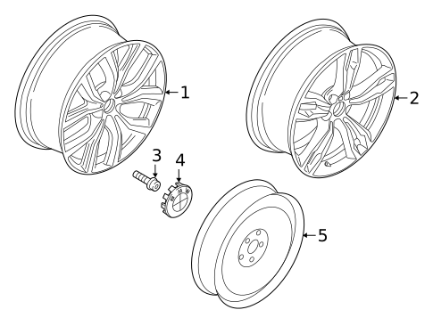 Wheels for 2019 BMW X1 #1