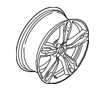 36107849120 - : Wheel, Alloy for BMW: X1 Image