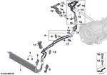 17215A19797 - : Bracket Transmission Oil Cooler for BMW Image