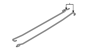 64532WB003 - Body: Torsion Bar for Scion: iA | Toyota: Yaris, Yaris iA Image