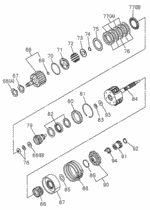 8960166690 - : Wheel Parking Lock for Honda Image