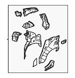 G67019DLMA - Body: Inner Panel Assembly for Nissan: Maxima Image