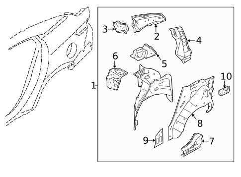 Inner Structure for 2021 Nissan Maxima #0