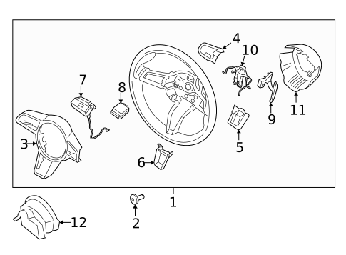 Steering Wheel & Trim for 2018 Porsche Panamera #2