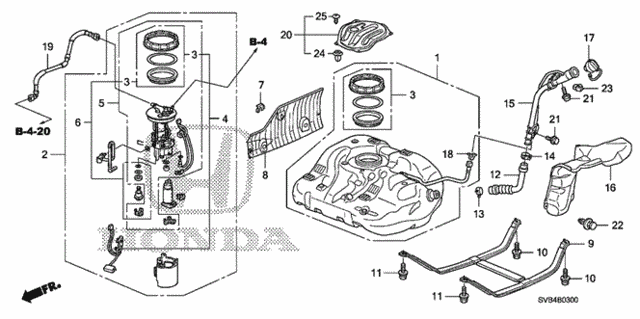 Fuel Tank (KA) (KC) for 2011 Honda Civic #0