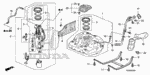 17652TR0003 - Electrical/Exhaust/Heater/Fuel: CLIP, FILLER TUBE (28.6MM) for Honda Image
