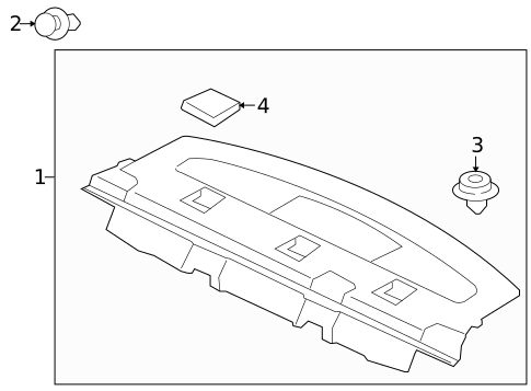 Interior Trim - Rear Body for 2025 Mitsubishi Outlander Sport #6
