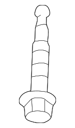 701801651A - : Spacer Bolt for Volkswagen: EuroVan Image