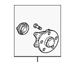 4355050011 - Brakes: Hub Assembly for Lexus Image