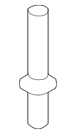 PAF008737 - Suspension: Suspension Sub-frame Cross-member Stud for Porsche Image