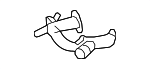 1635538020 - Cooling System: By-Pass Pipe for Lexus Image