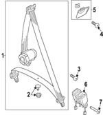 4M0857812AWGP - : Seat Belt Assembly for Audi: Q7, SQ7 Image