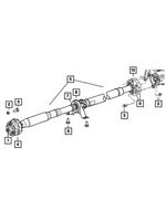 68087045AA - Rear Wheel Drive; Differential and Drive Line: Bolt Kit for Mopar Image image
