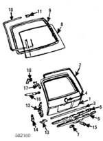 1237400935 - : Lock for Mercedes-Benz Image