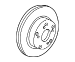 42510SJCA50 - : 2006-2014 Honda Ridgeline - Disk Rear Brake Drum (Inner) for Honda: Ridgeline Image