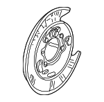 43120SJCA01 - : 2006-2014 Honda Ridgeline - Plate L Brake Back for Honda: Ridgeline Image