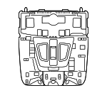 61315A0F1F6 - : Switch for BMW: X5, X6 Image
