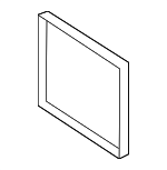 1K0820080 - HVAC: Evaporator Assembly Gasket for Volkswagen: CC, Eos, Golf, Golf R, GTI, Jetta, Passat, R32, Rabbit, Tiguan, Tiguan Limited Image