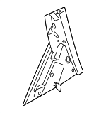 83270T6000 - Body: Rear Applique for Hyundai Image