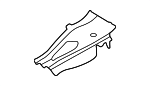 992801077YGRV - Body: Frame Side Member Reinforcement for Porsche Image