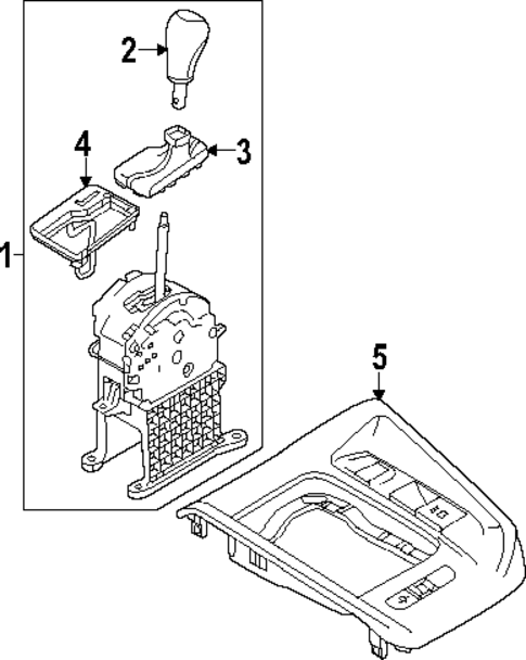 Gear Shift Control for 2025 Dodge Hornet #0
