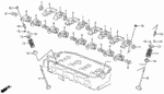 14622PM3010 - Engine: ARM B, IN. ROCKER for Honda Image